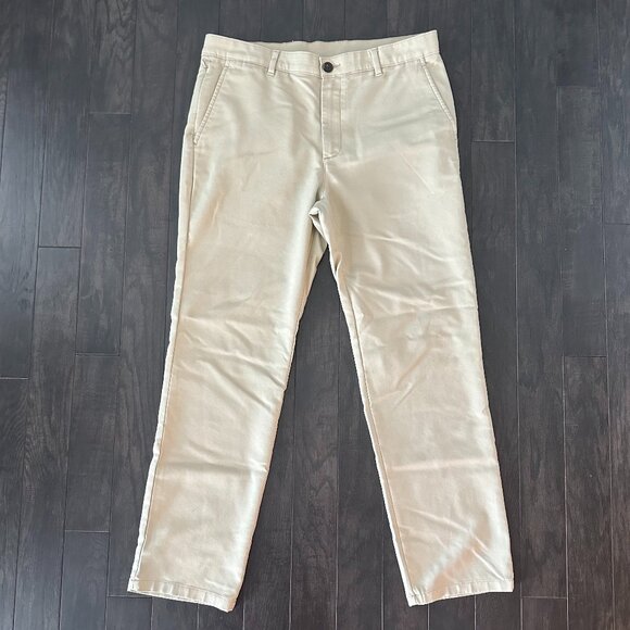 Alfani Beige 32W x 30L Men's Lightweight Chino Pants - Picture 1 of 15